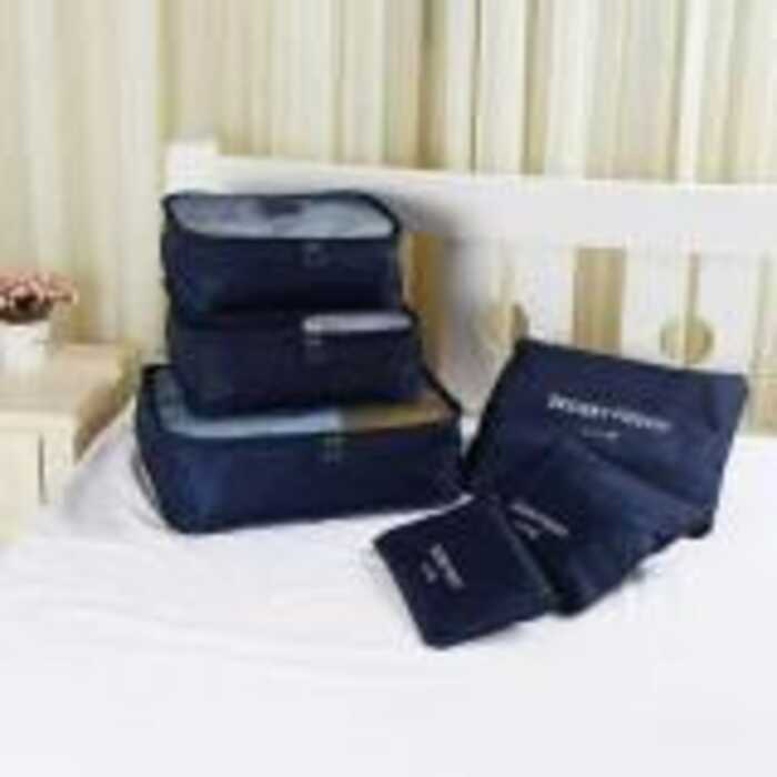 Luggage 6In1 Travel Pouch Bag Clothes Organizer 3 - Image 2