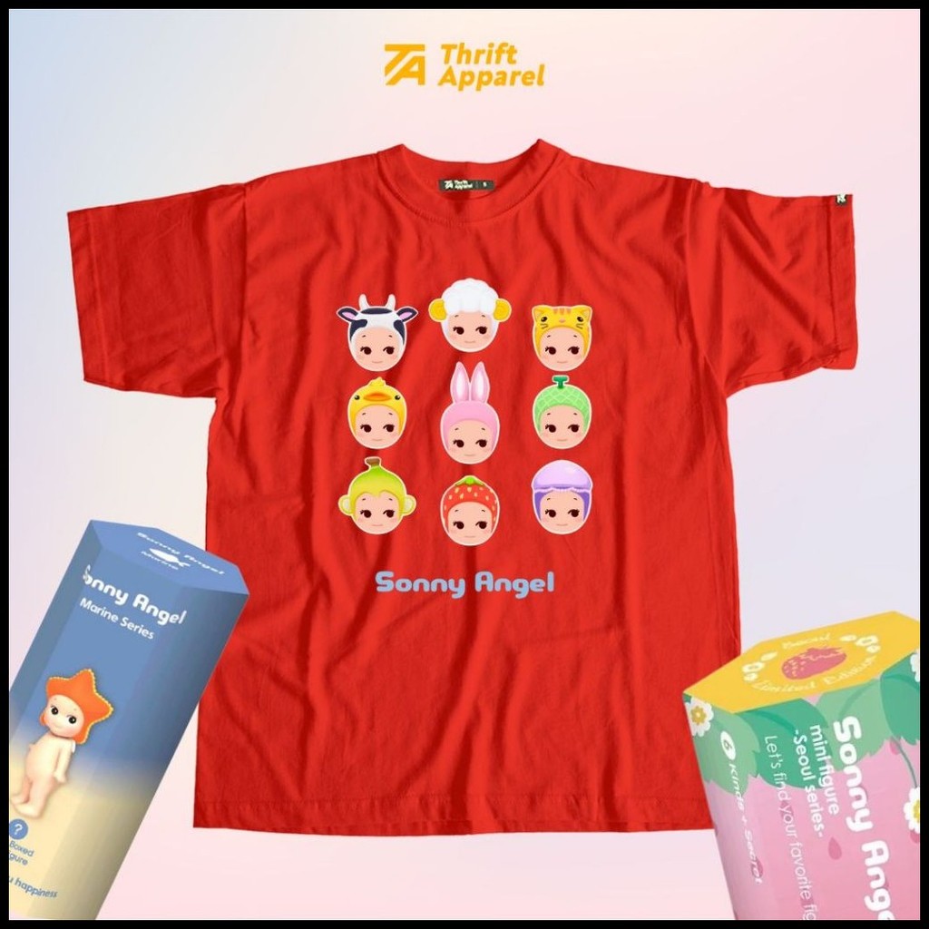 Angel Heads | Thrift Apparel T-Shirt - Image 2