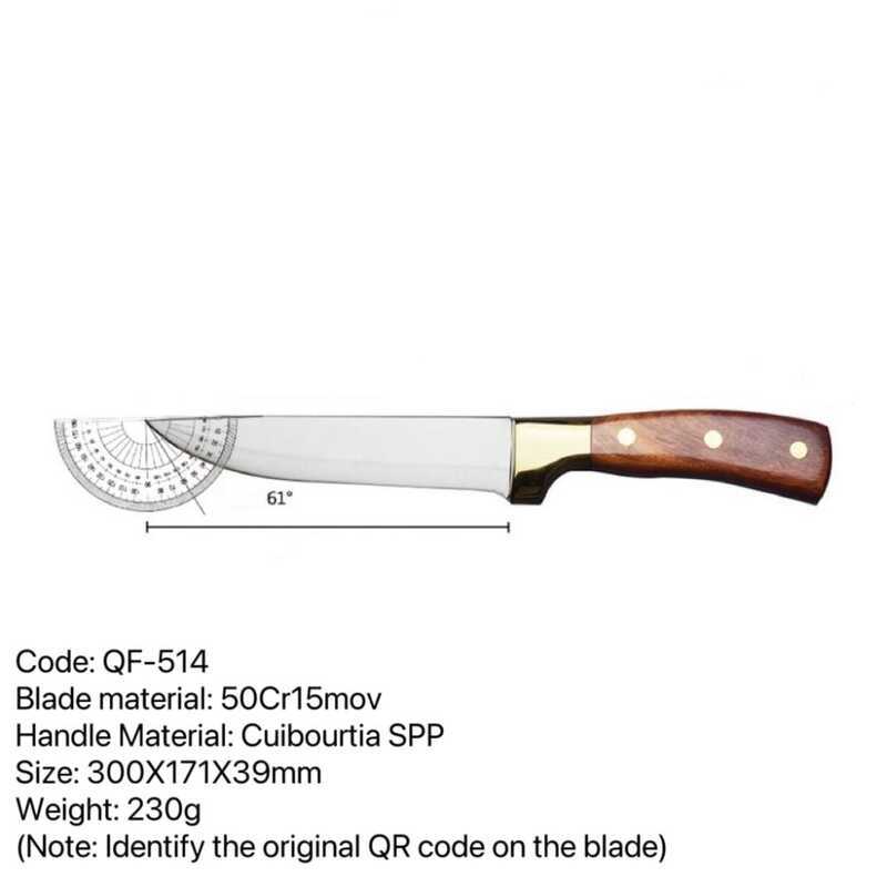 Butcher Original Japanese Boning Nipiin Double Chop Bone Forged Fish Head Meat Cleaver ChefS 26C - Image 4