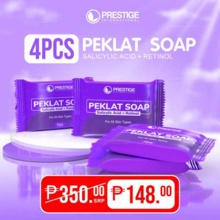 G PRESTIGE PEKLAT SOAP Salicylic Acid Retinol For Skin Repair Care Gentle Formula A - Image 2