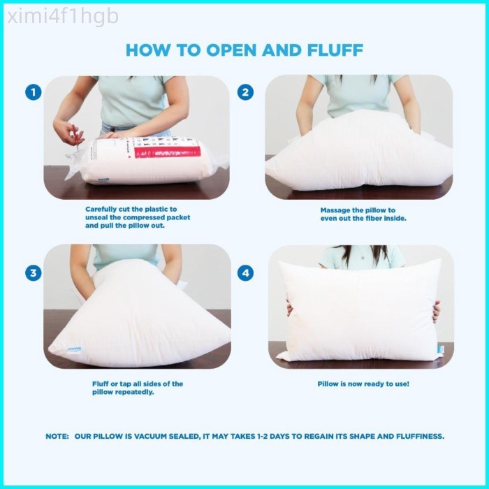 hotitem Dakki NAPS SAVERS DEAL Buy 1 take 1 16"x26" White Medium Soft Pillow - Image 3