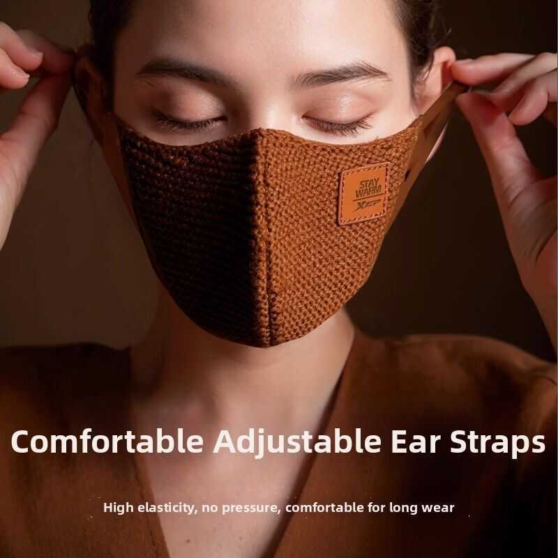 | Warm XTEP Wool Knit Mask Windproof Sun Protection 108 | - Image 2