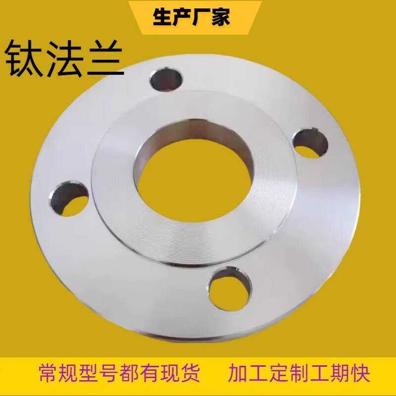 TA1 TA2 Pure PN10 16 Flat Welding TA10 Titanium Alloy High Pressure Flange - Image 3