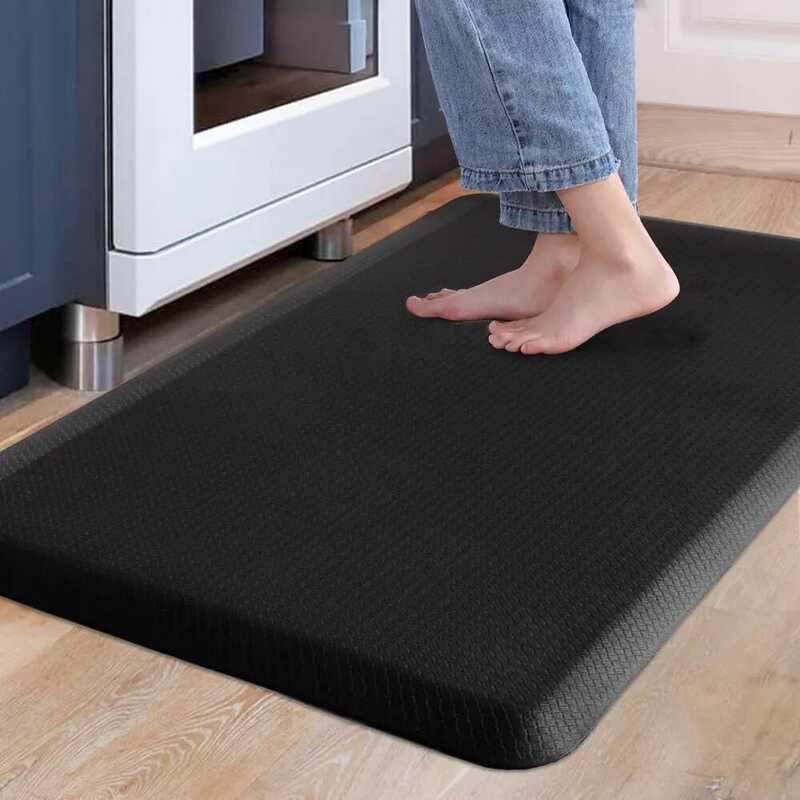 Kitchen Mat, Anti-Igue Standing Mat With PVC Waterproofing, Non-Slip Rug , Waterproofing, - Image 5
