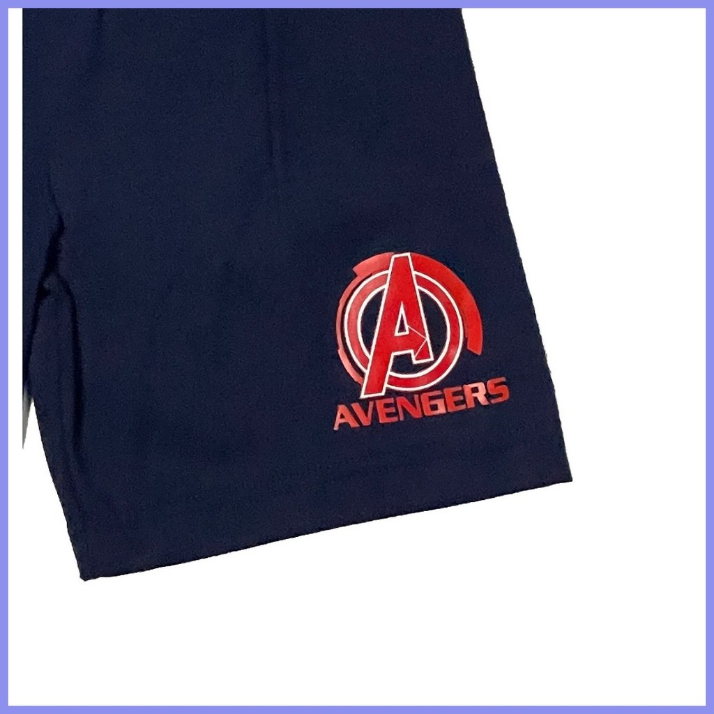 Disney Marvel Avengers Clash For Peace Boys Kids And Toddlers Midnight Navy T-Shirt And Shorts