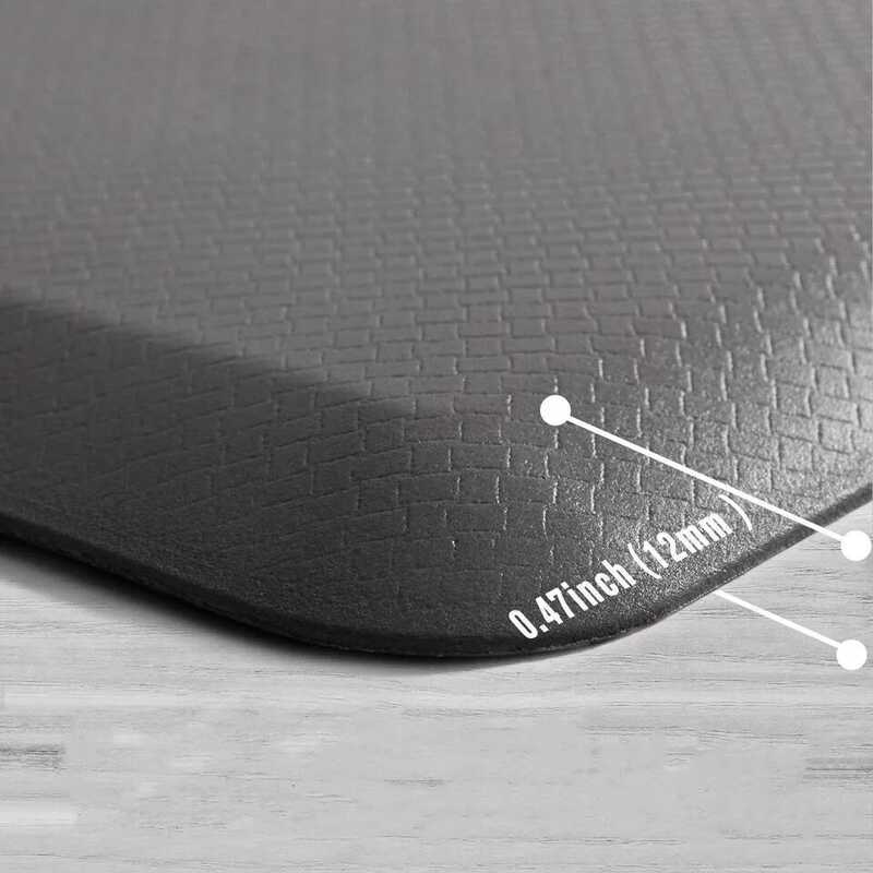 Kitchen Mat, Anti-Igue Standing Mat With PVC Waterproofing, Non-Slip Rug , Waterproofing, - Image 3