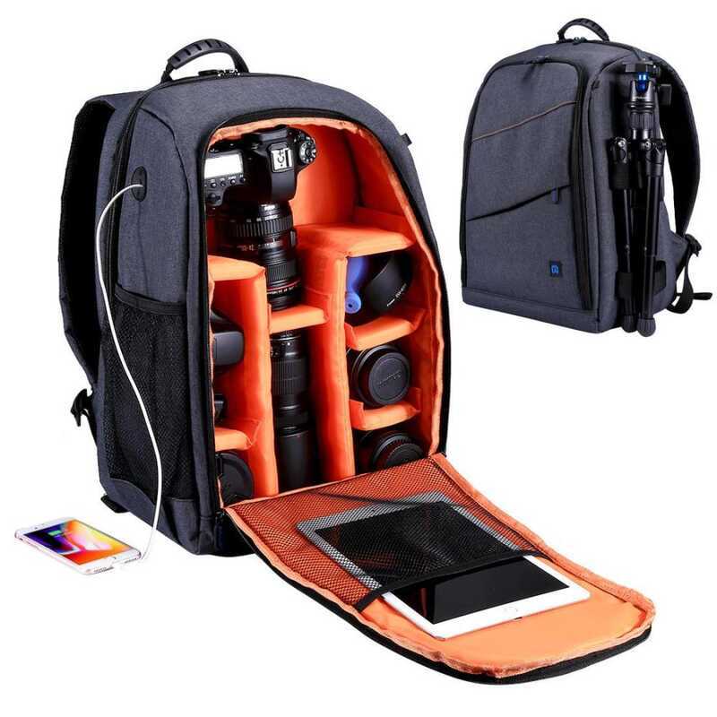 Pu5011 Outdoor PULUZ Portable Waterproof & Scratch-Proof Dual Shoulders Backpack Camera Bag With 8B - Image 5