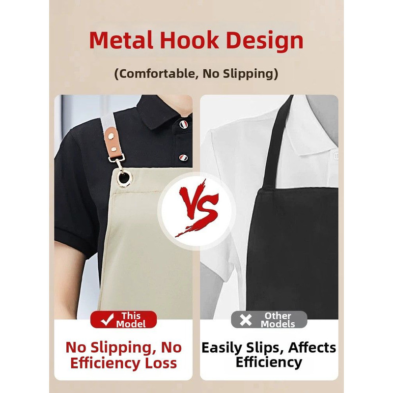 | Waterproof FAYILANG Restaurant Service Apron Ff5 | - Image 5
