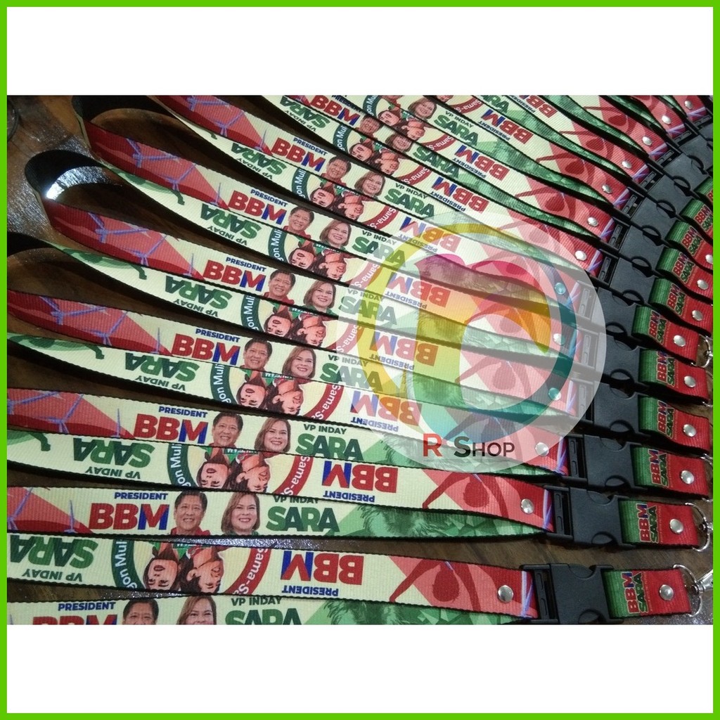✜ ① BBM SARA lanyard id lace sling cord BBM Inday SARA sublimation - Image 3