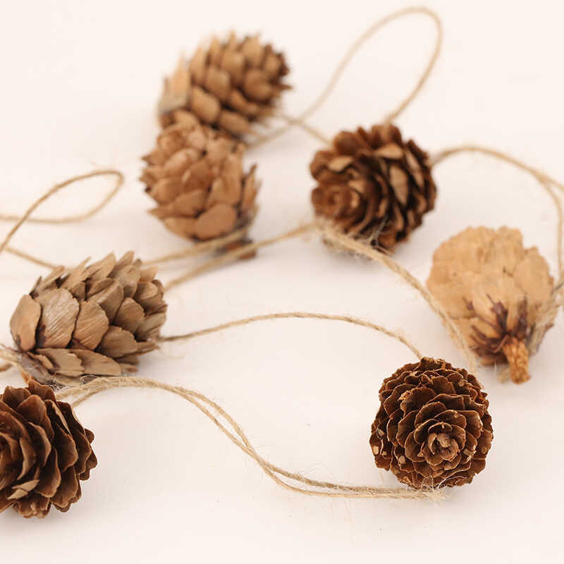Big Pine Flower 1.0kg Christmas Decoration Hanging Ornament, North China Larch DIY Craft, Pine Cone - Image 4