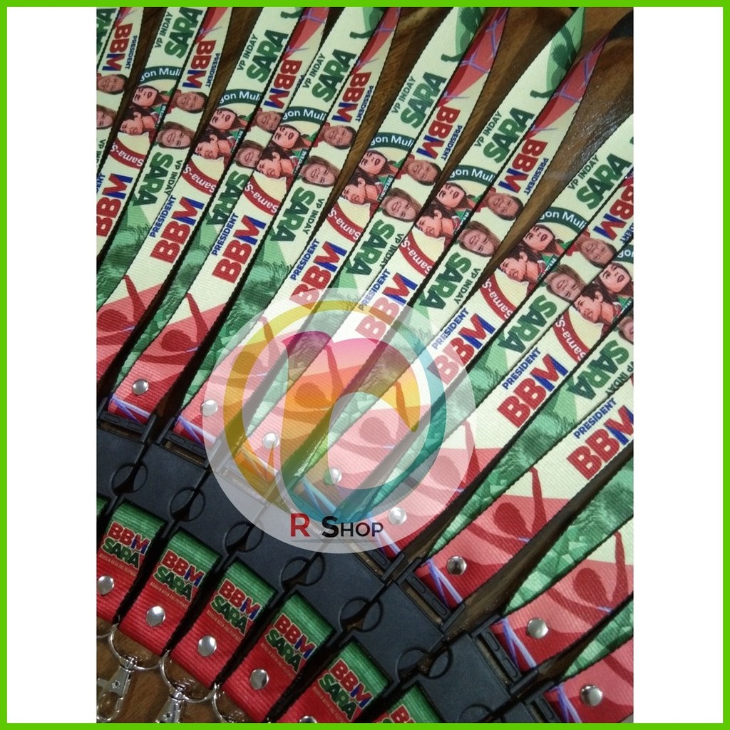 ✜ ① BBM SARA lanyard id lace sling cord BBM Inday SARA sublimation - Image 2