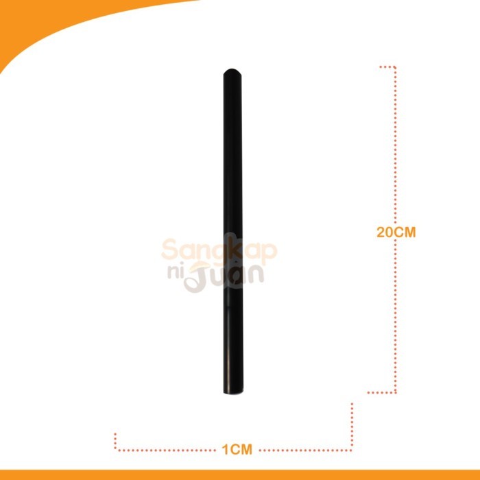 Booba Straw Plastic Black 1kilogram Durable Lightweight - Image 2