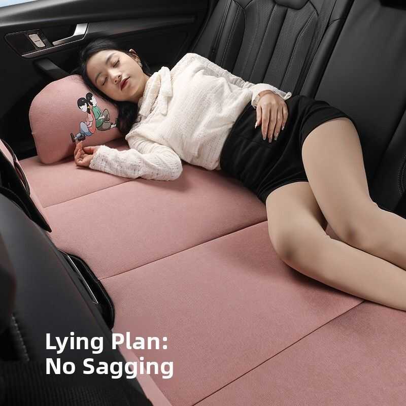 LOUGOU | Portable Car Rear Thick Foldable Child Bed Mattress 4Ac - Image 4