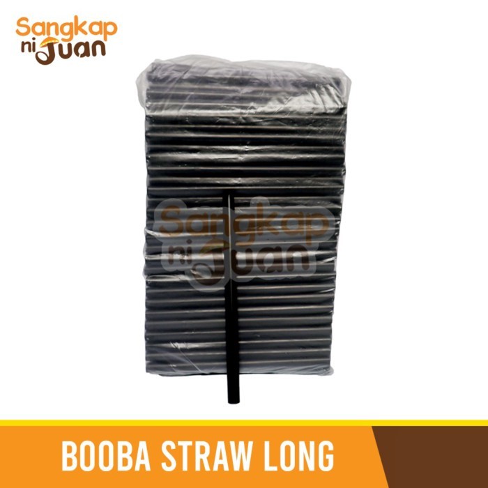 Booba Straw Plastic Black 1kilogram Durable Lightweight