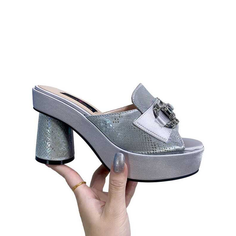 Wedding Party High Heels Bag Set Bohemian Embroidery Pattern Original Design Women Shoes Bright
