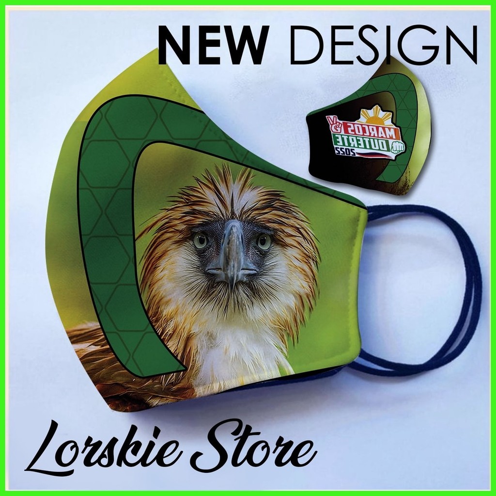 ✼ ◺ BBM-SARA | Marcos | Duterte | Washable Mask | Reversable Mask | President — view 2