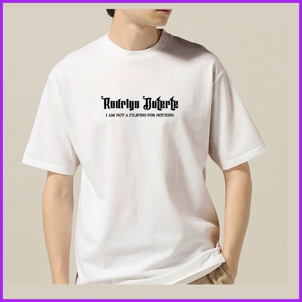 ∈ ◩ I am not a FILIPINO for nothing T-Shirt Philippines Pinoy Shirt Unisex Plus Size Duterte V141 - Image 2