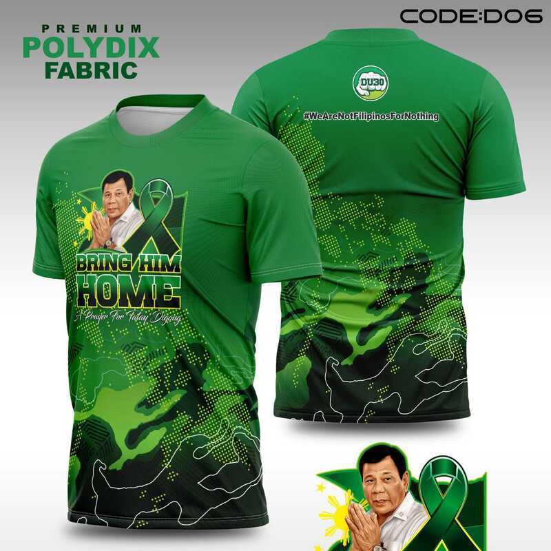 BRING PRRD HOME 'I STAND WITH Prrd'full Sublimation Duterte T-Shirt For Men And Women Code:21 82B - Image 3