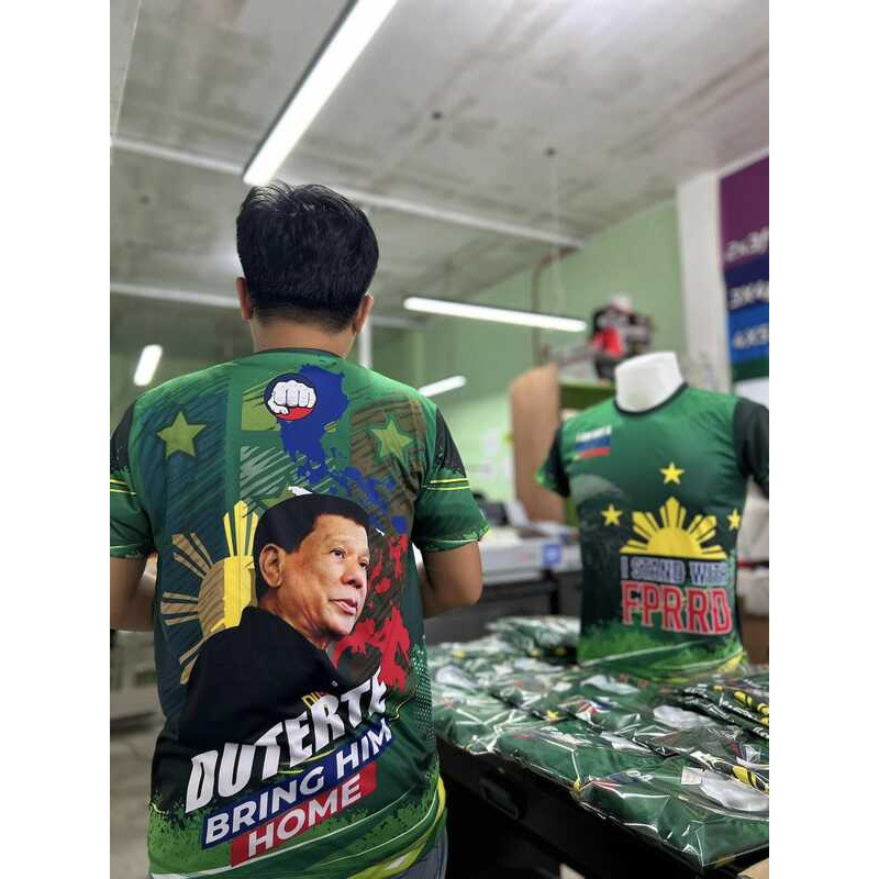 Duterte PRRD Fully Sublimated T-Shirt 'I STAND WITH Prrd't-Shirts Men And Women I AM NOT A Filipino - Image 3