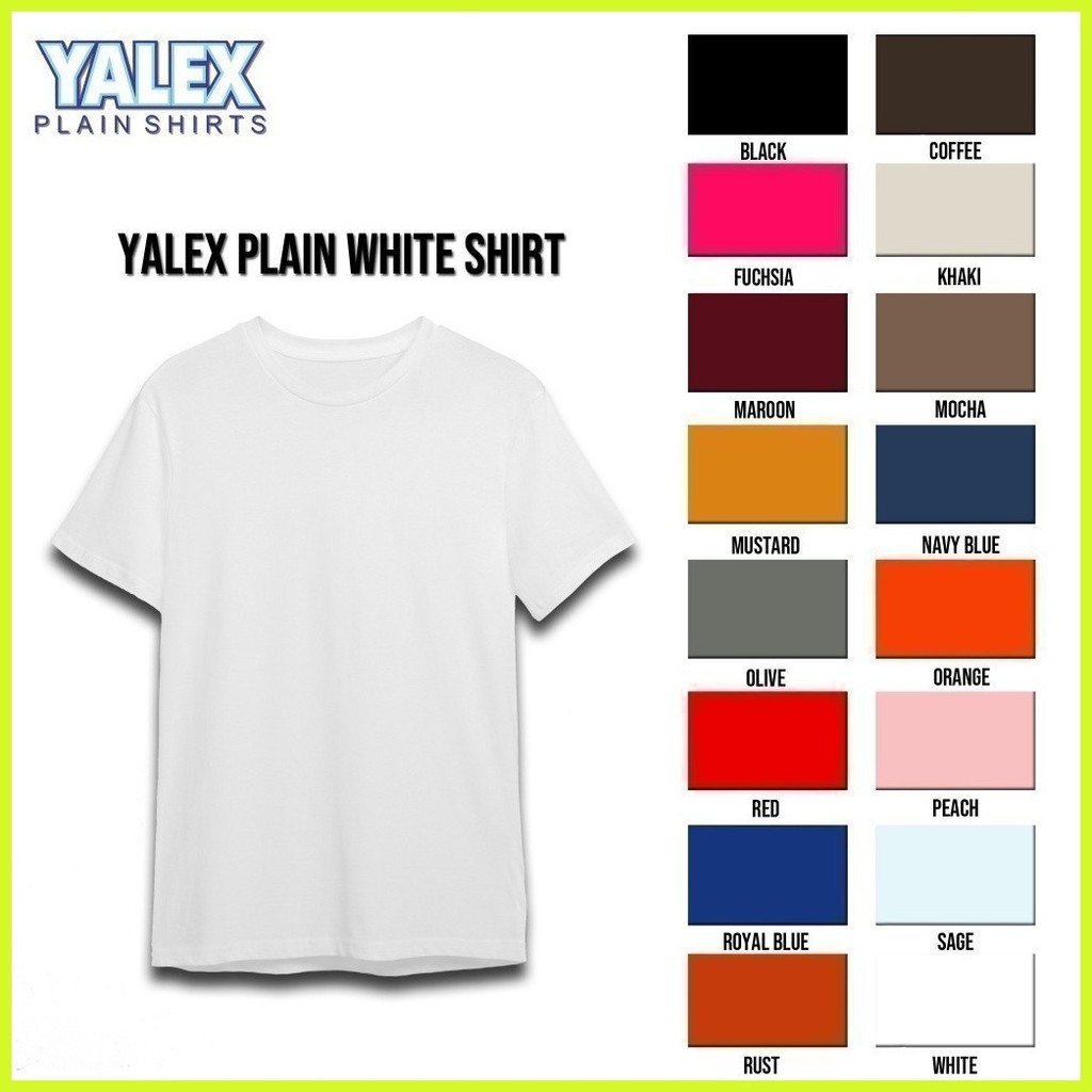 ◷ ♘ BRING PRRD HOME YALEX TSHIRT UNISEX COTTON FOR MEN AND WOMEN ROUND NECK - Image 4