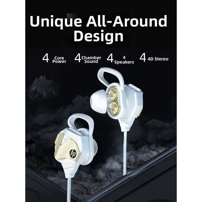 1E4b HP | Wired In-Ear Gaming Headset For Computers And Phones Type-C Welcome To The Store!