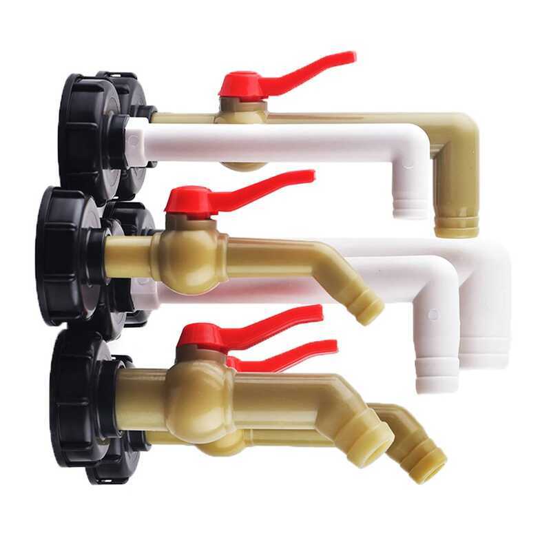E17d Garden Faucet Filter Press S60x6 Ibc Water Box Adapter Lengthen Connector Valve Sturdy Pla - Image 2