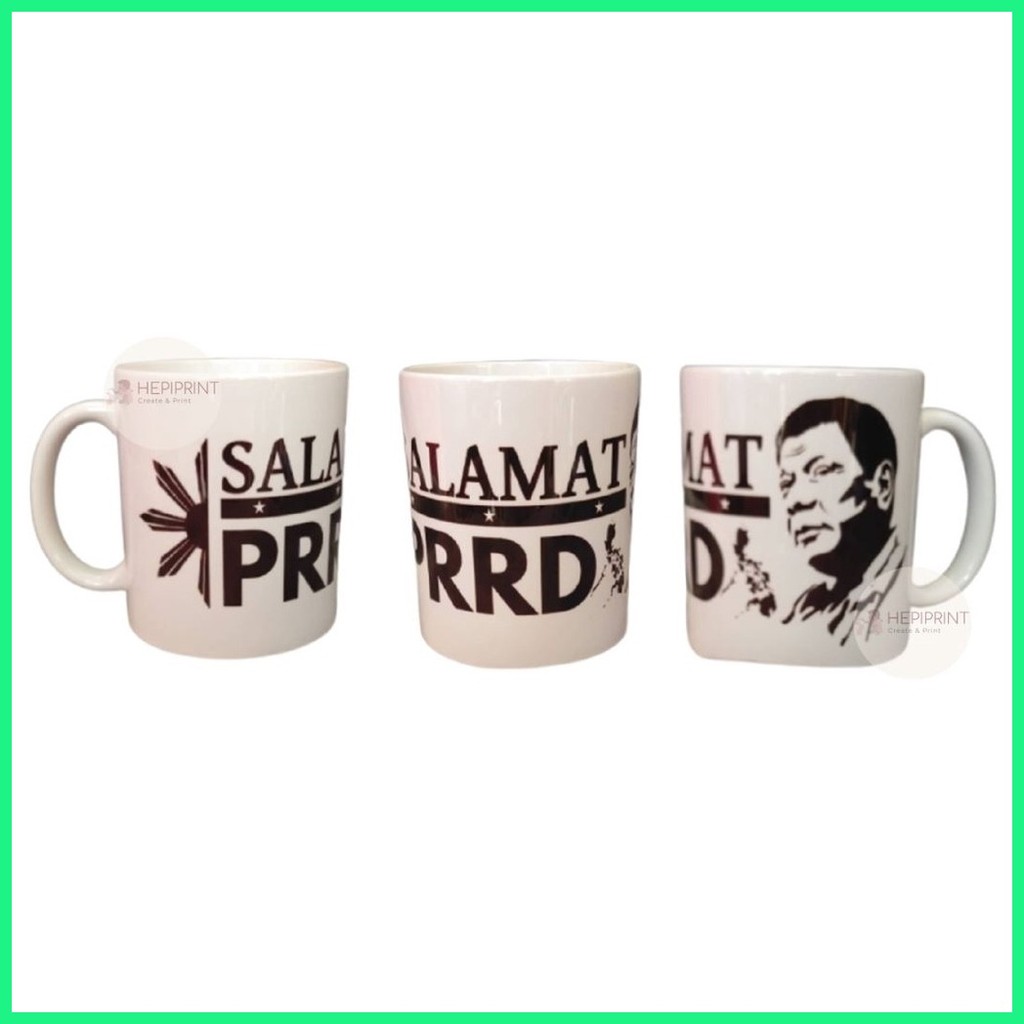 ▥ ✤ Salamat PRRD white mug - Image 4