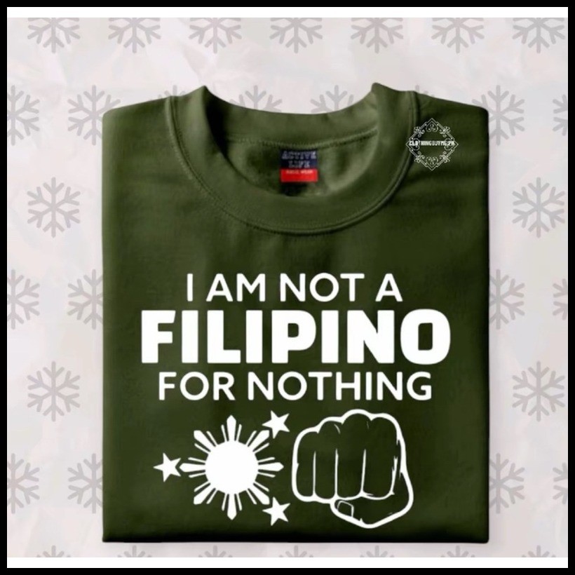 ✑ ⭐ i am not a Filipino for nothing #2 |Cotton|Uni- Sex T-shirt - Image 4