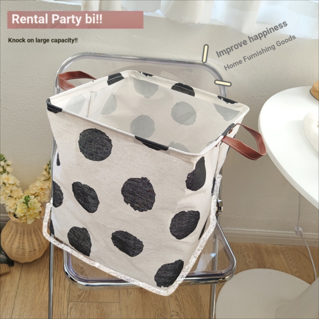 Laundry Basket Black White Dirty Clothes Foldable Storage Bag Dream Catcher Large Capa