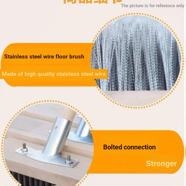 [Stainless Steel Wire Floor Brush] [Floor Brush6,000+People Have Seen