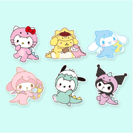 Sanrio Genuine Phone Acrylic Smart Tok Dino Custume - Image 3