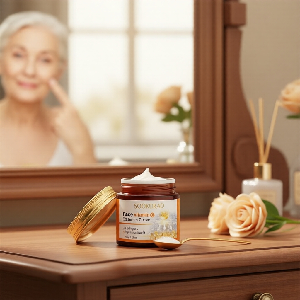 Hyaluronic Acid + Vitamin C Collagen Cream, Plump & Lift, Weekend Care, Suitable for Men & Women, All Skin, 80g