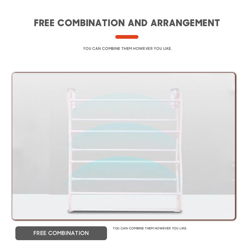 COD Over the Door Shoe Rack -36 Pair 12- Tier Hanging Shoes Organizer Wal Spac av - Image 2