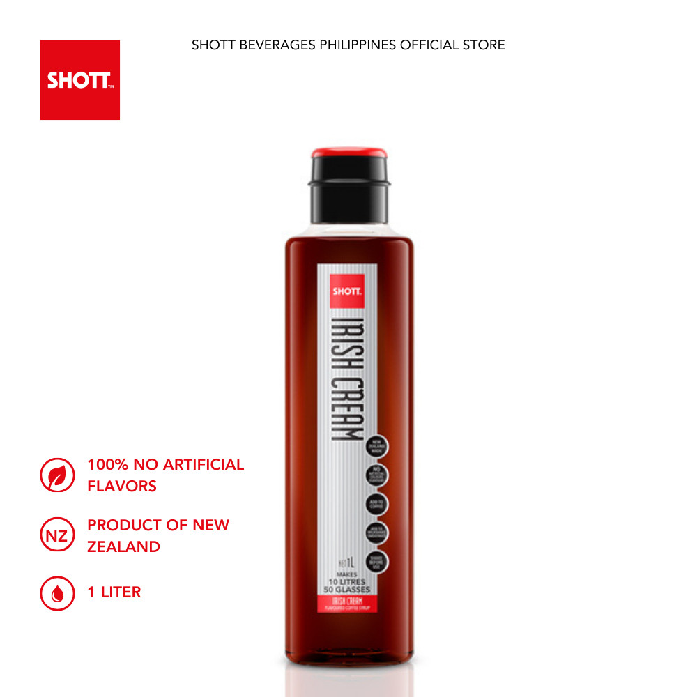 SHOTT Irish zo'Crea yrup{WO]1Ltr