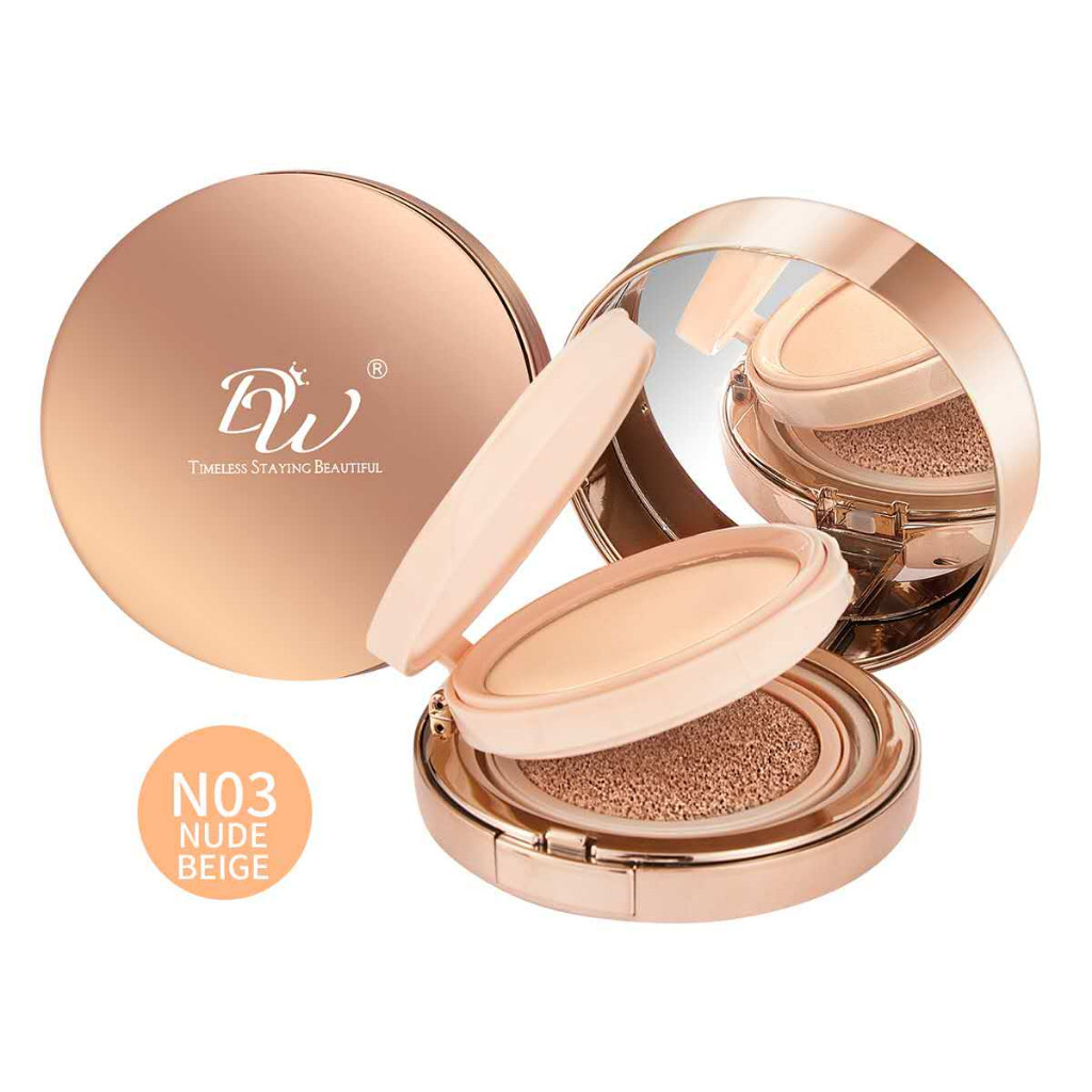 DW Dual-Layer Cushion Compact Foundation Oil Control & Lastin Finish - Image 3