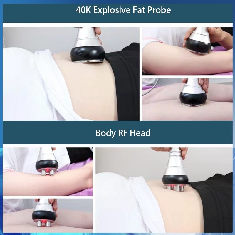 FOFO 40K 3 In 1 Ultrasonic Beauty Instrument Rf Facial Body Multifunctiona achine&Zc:Ultra Y So - Image 5