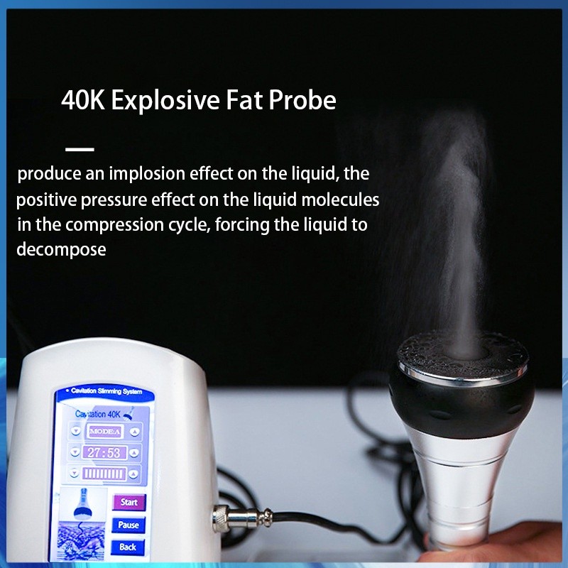 FOFO 40K 3 In 1 Ultrasonic Beauty Instrument Rf Facial Body Multifunctiona achine&Zc:Ultra Y So - Image 3