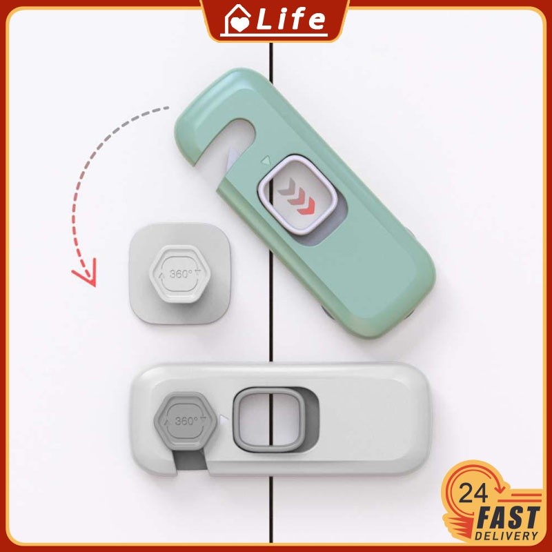 Anti-clip hand lock baby safety lock child safety lock baby anti-clip hand-zi<loc oc abinet