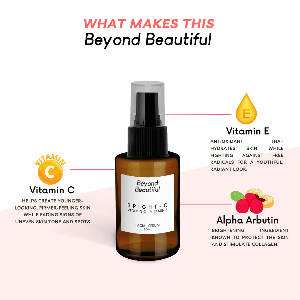 Vitamin C & E Bright-C Brightenin acial;lK(Serum}Hj (30ml) - Image 3
