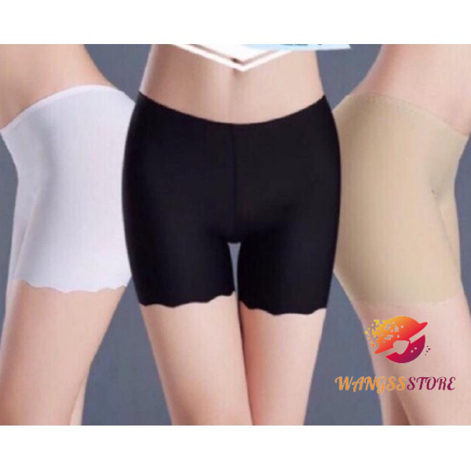 wangssstore Seamless Cycling Panty Short Plai omfortabl tretchabl afepanty - Image 2