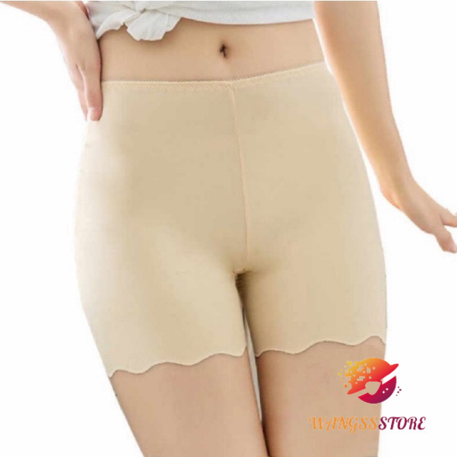 wangssstore Seamless Cycling Panty Short Plai omfortabl tretchabl afepanty - Image 3