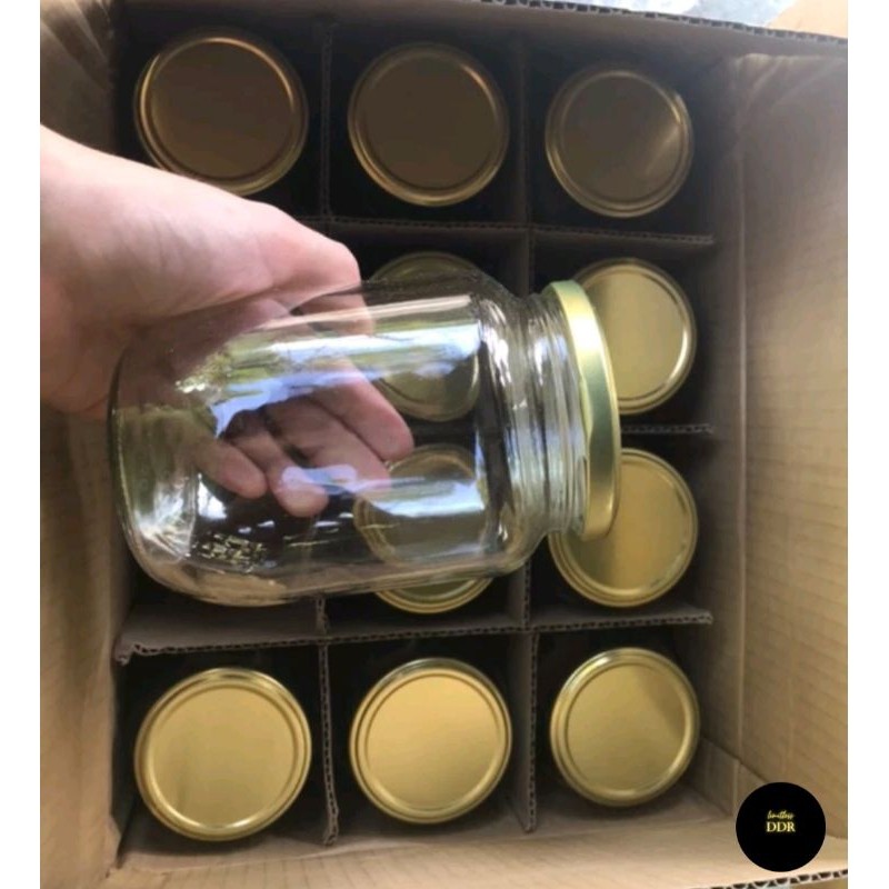 500ml Glass Jar with Free Seals Pack?q 303 - Image 3