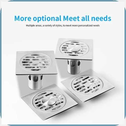 Floo rai 304 Stainless Steel Shower Floor Drain Bathroom Sewer Deodorant - Image 4