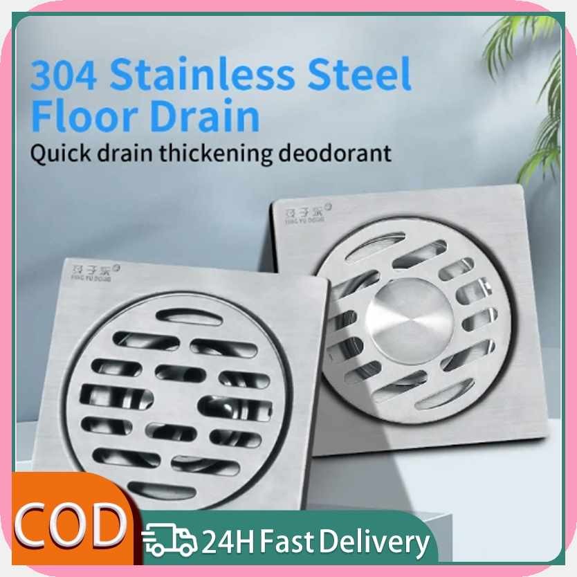 Floo rai 304 Stainless Steel Shower Floor Drain Bathroom Sewer Deodorant