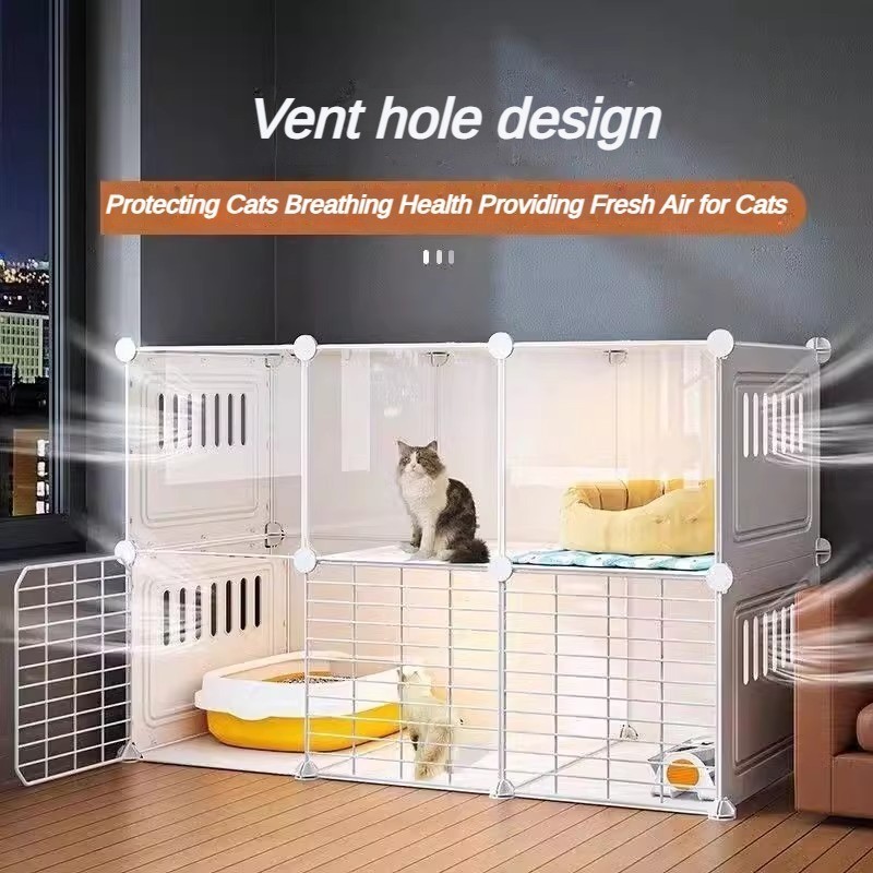 Cat=zz,Cag Layer Cat Villa Spacious and Sturdy Multi-Level Condo for Cats Dogs - Image 5