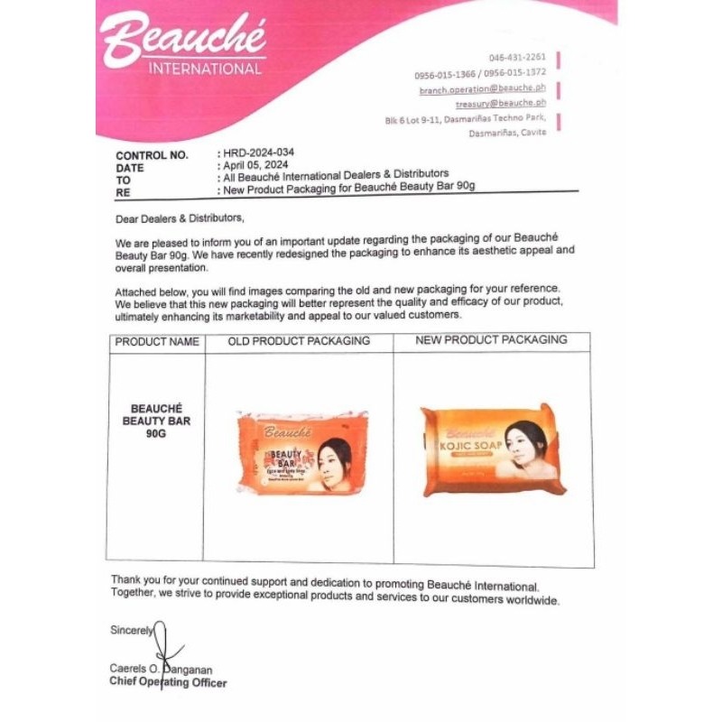 Beaut ar 90g set of 10pcs (with Beauche logo o ctual rsoap) - Image 4