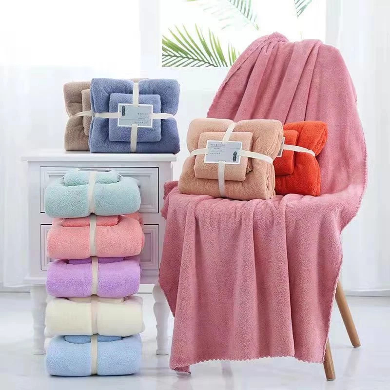 J M*in 1 Set Super Absorbent And Gentle Microfiber Towel Non Fading Soft Baby Towel}S}(Soft#O - Image 5
