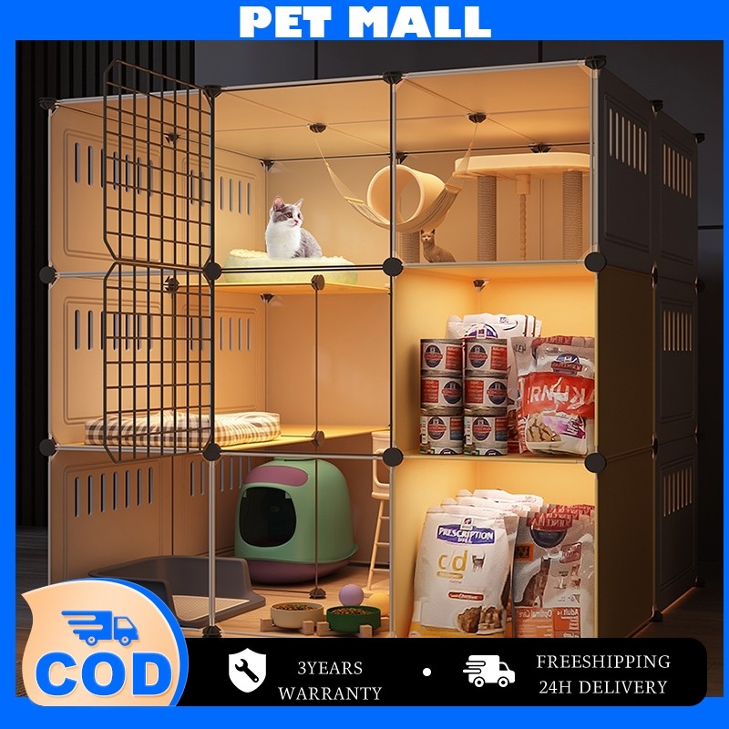 Cat=zz,Cag Layer Cat Villa Spacious and Sturdy Multi-Level Condo for Cats Dogs