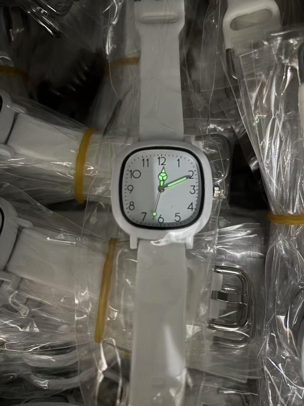 Stylish Square Women's Watch Hands Arabic Numerals Silicone Strap Sporty Dial For Everyday Outdoor Active, For Christmas Gift - Image 8