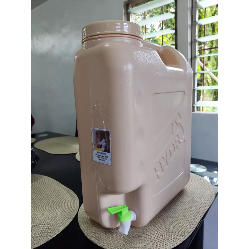 WY - AESTHETIC WATER CONTAINER WHITE FAUCET AND ROTARY Water Gallon — view 5